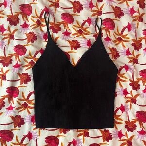LA Hearts Black Tank Top